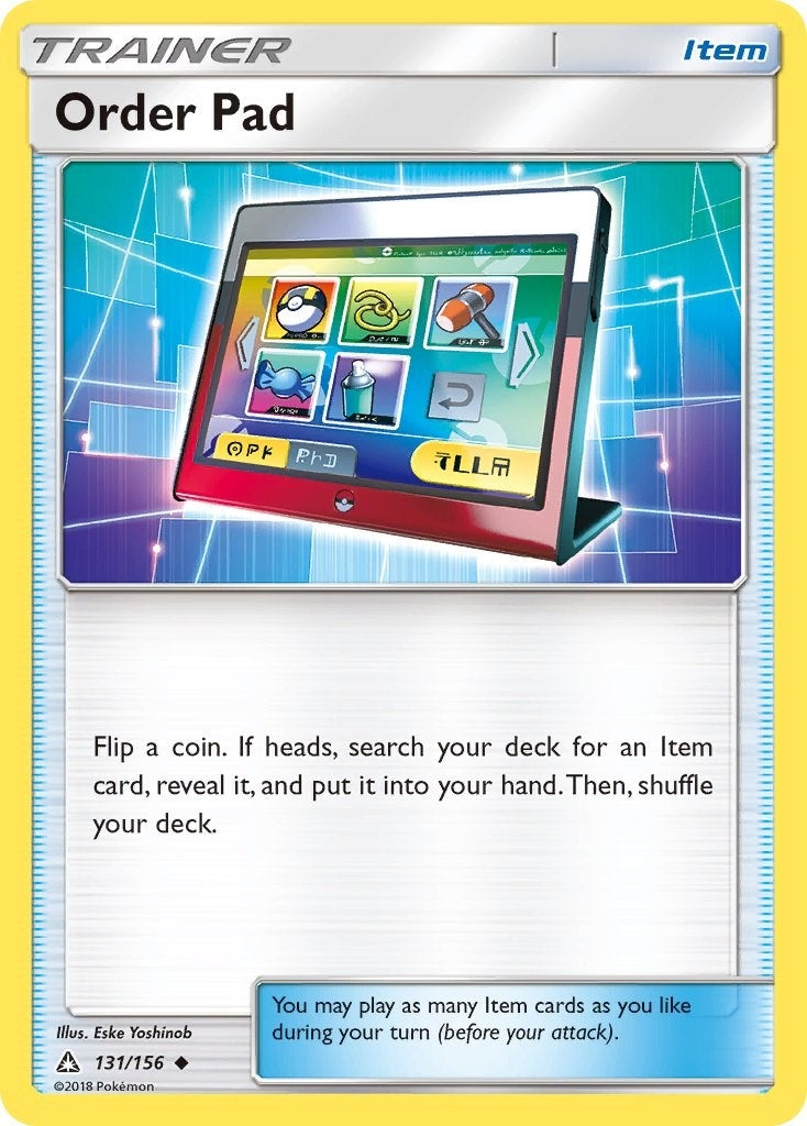 Image for Order Pad (131/156) [SM - Ultra Prism] - Pokemon