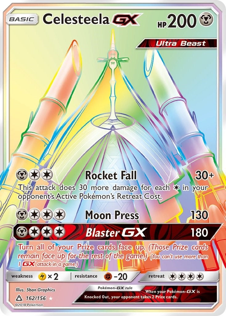 Image for Celesteela GX (Secret Rare) (162/156) [SM - Ultra Prism] - Pokemon