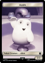 Copy // Alien Double-Sided Token (1 // 2) [Universes Beyond: Doctor Who]