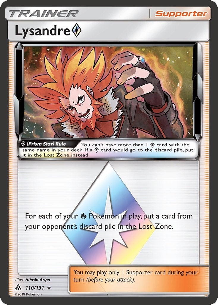 Image for Lysandre Prism Star (110/131) [SM - Forbidden Light] - Pokemon