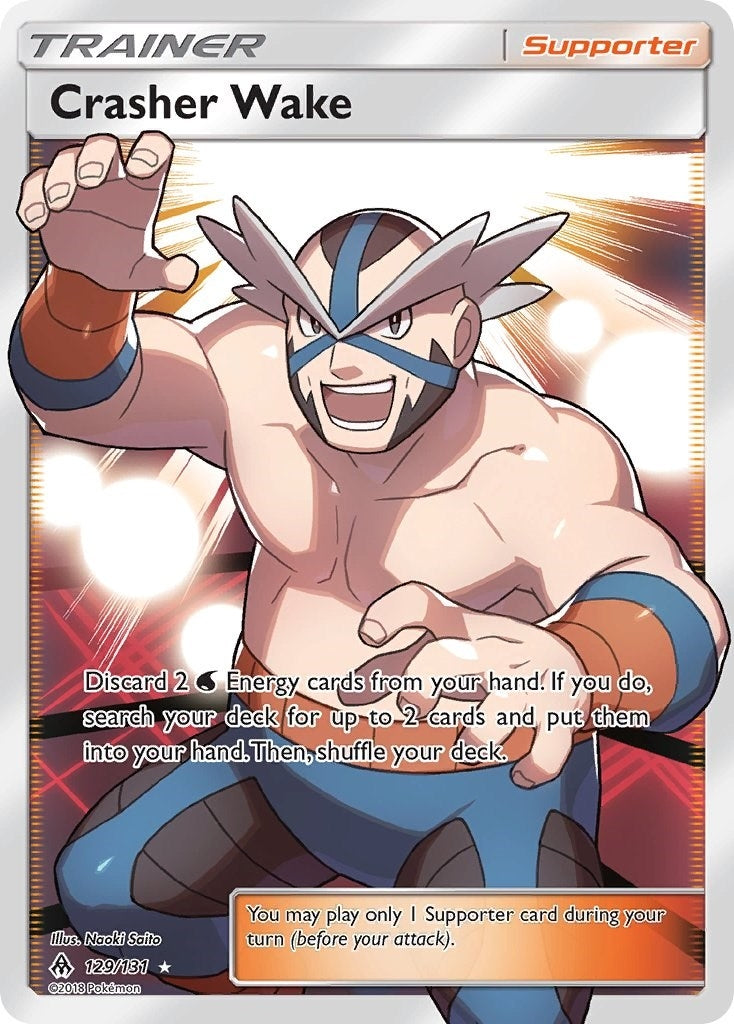 Image for Crasher Wake (Full Art) (129/131) [SM - Forbidden Light] - Pokemon