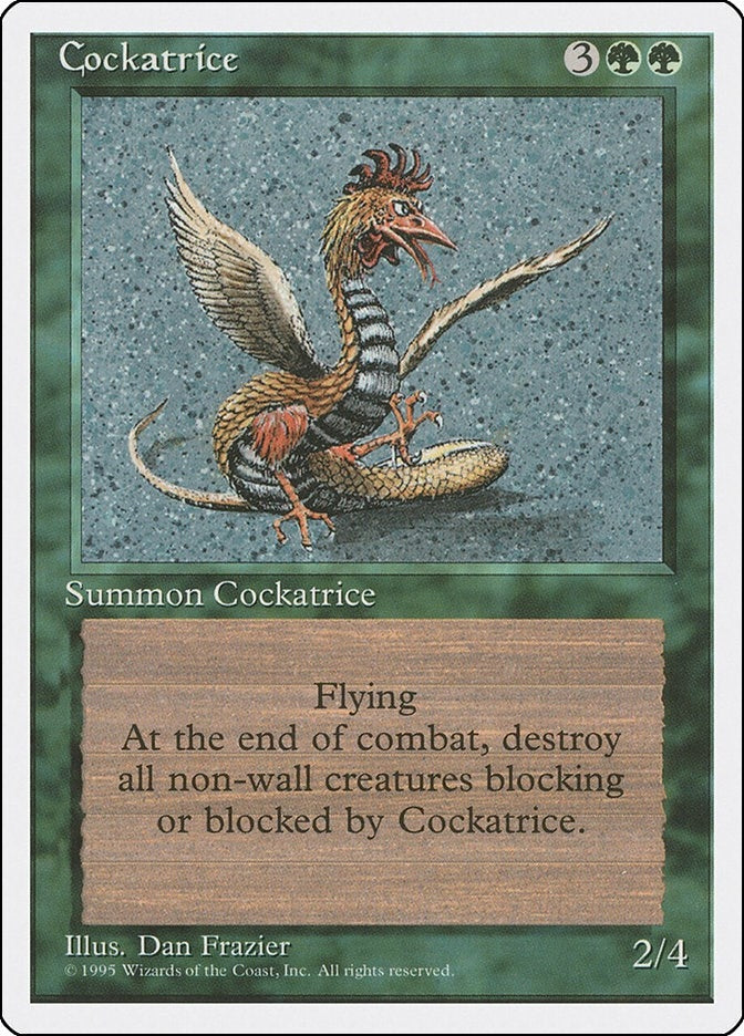 Cockatrice [Fourth Edition]