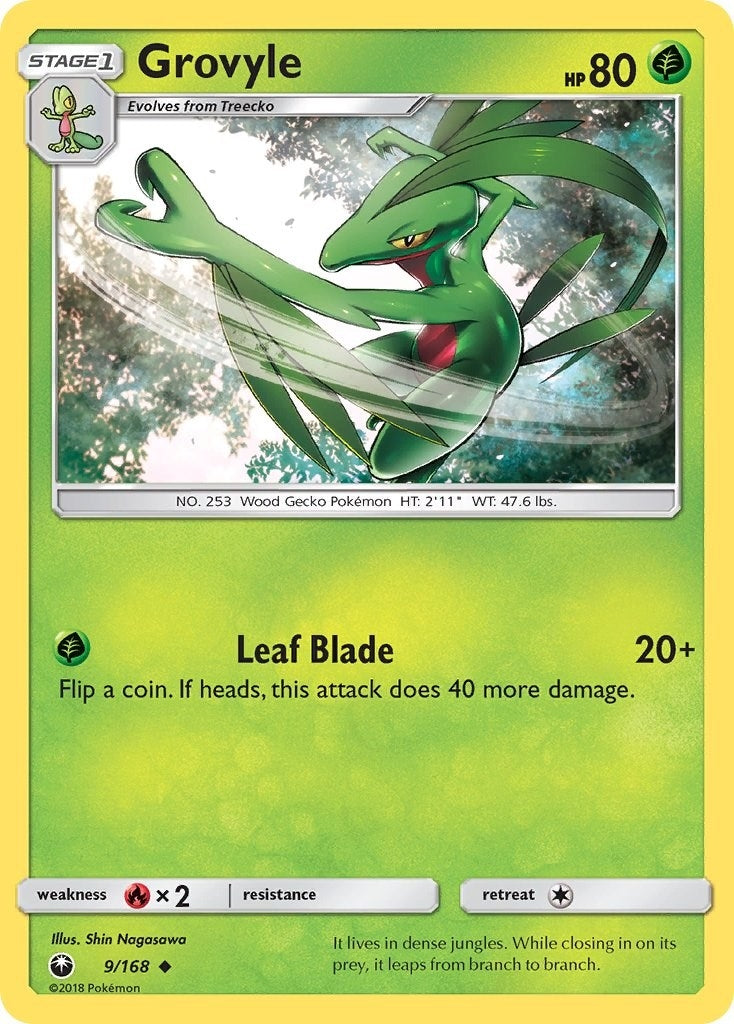 Image for Grovyle (9/168) [SM - Celestial Storm] - Pokemon