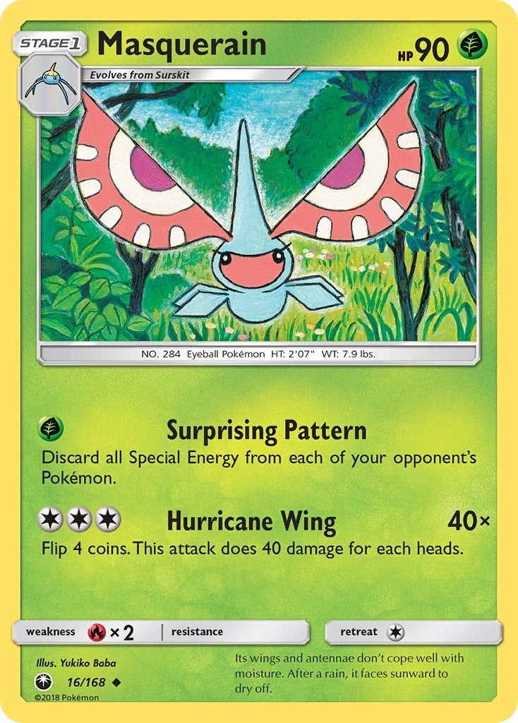 Image for Masquerain (16/168) [SM - Celestial Storm] - Pokemon