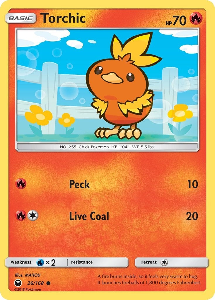 Image for Torchic (26) (26/168) [SM - Celestial Storm] - Pokemon