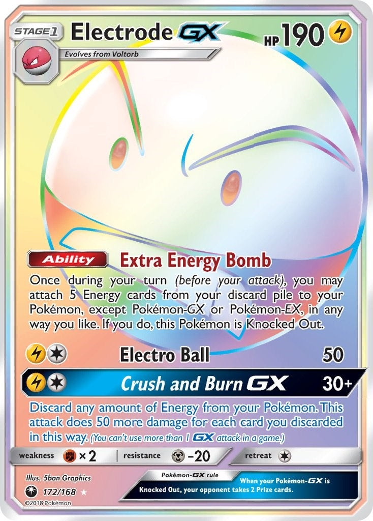 Image for Electrode GX (Secret) (172/168) [SM - Celestial Storm] - Pokemon