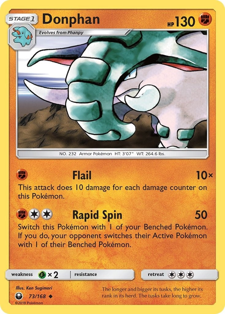 Image for Donphan (73/168) [SM - Celestial Storm] - Pokemon