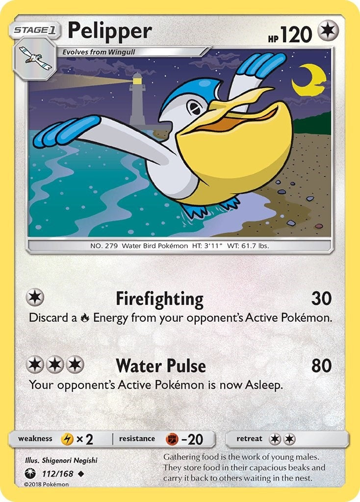 Image for Pelipper (112/168) [SM - Celestial Storm] - Pokemon