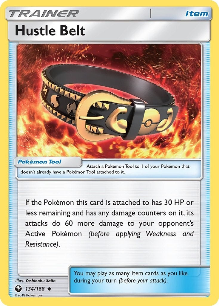Image for Hustle Belt (134/168) [SM - Celestial Storm] - Pokemon