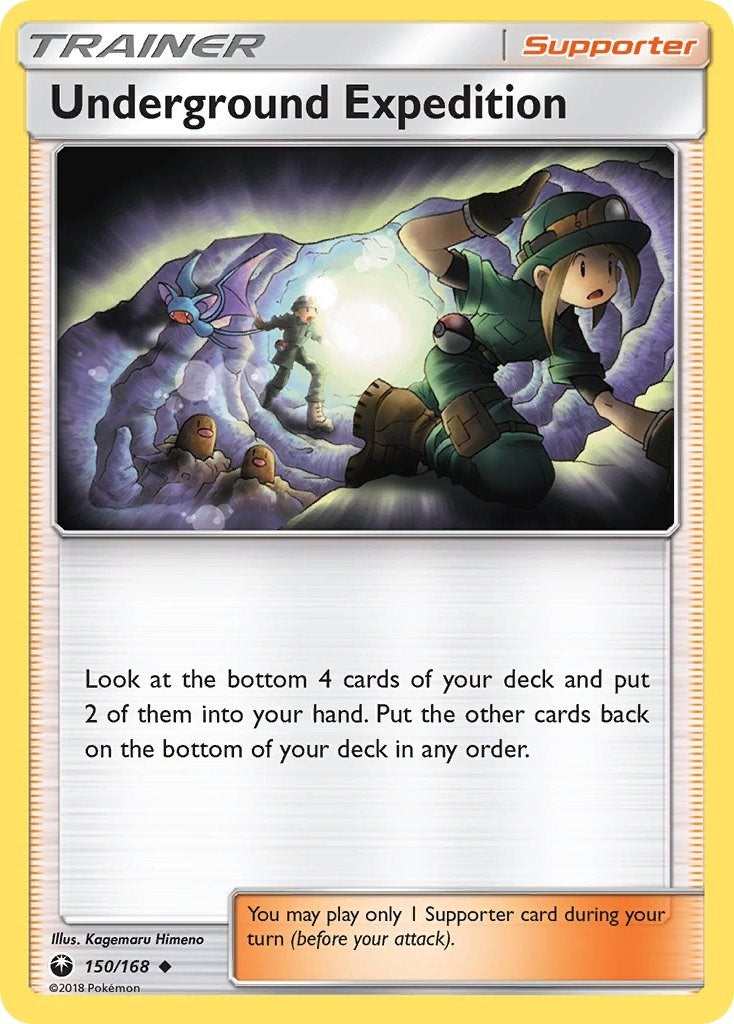 Image for Underground Expedition (150/168) [SM - Celestial Storm] - Pokemon