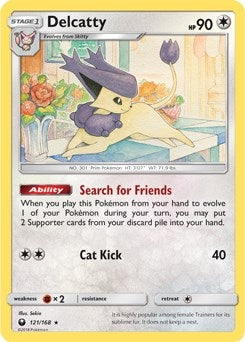Image for Delcatty - 121/168 (SM Celestial Storm) (121/168) [Deck Exclusives] - Pokemon
