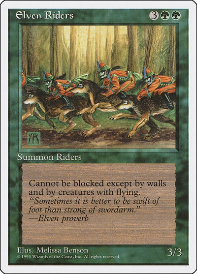 Elven Riders (126) (Fourth Edition)