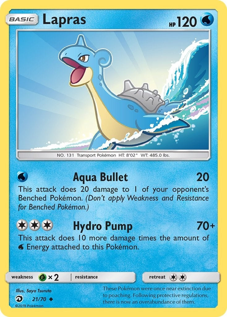 Image for Lapras (21/70) [Dragon Majesty] - Pokemon