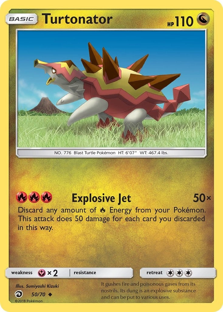 Image for Turtonator (50/70) [Dragon Majesty] - Pokemon