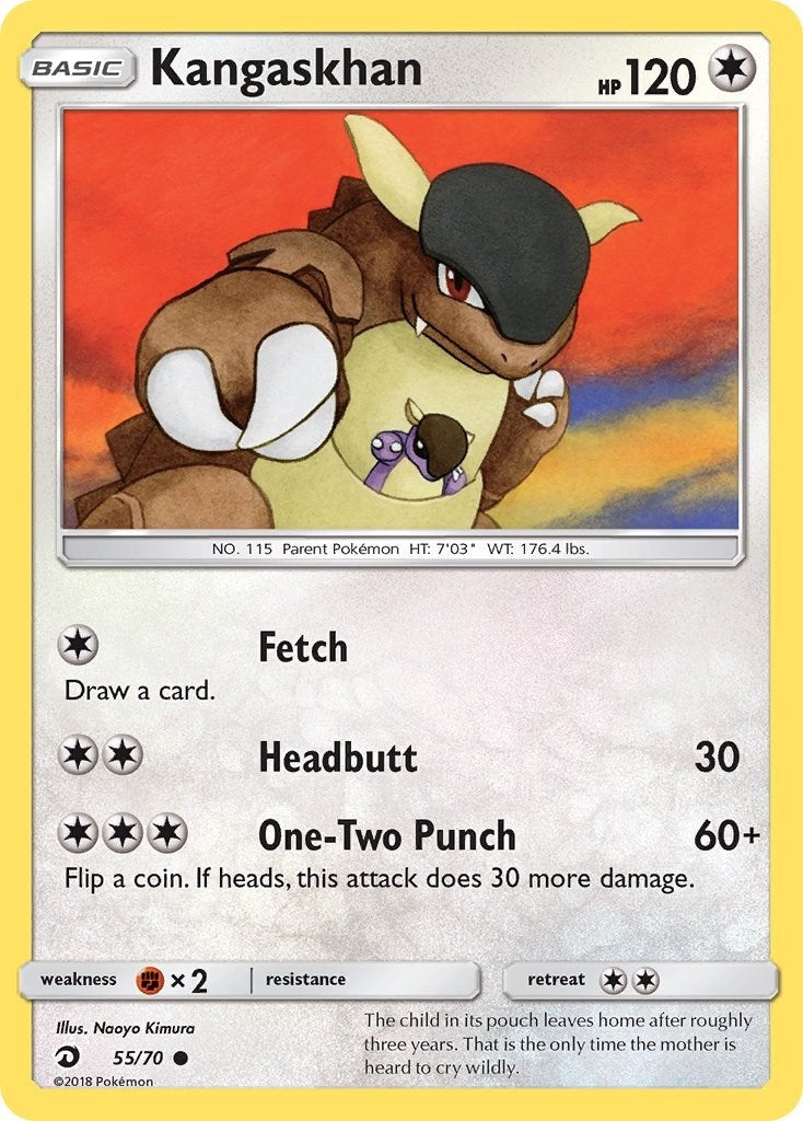 Image for Kangaskhan (55/70) [Dragon Majesty] - Pokemon