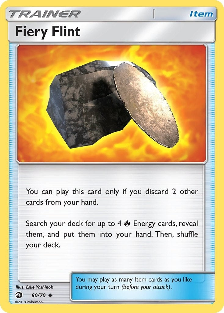 Image for Fiery Flint (60/70) [Dragon Majesty] - Pokemon