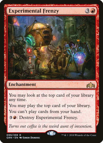 Experimental Frenzy (99) (Guilds of Ravnica)