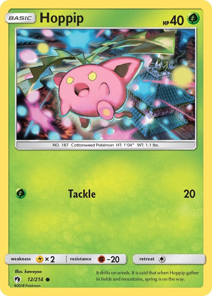 Image for Hoppip (12) (12/214) [SM - Lost Thunder] - Pokemon