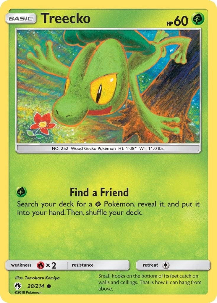 Image for Treecko (20/214) [SM - Lost Thunder] - Pokemon