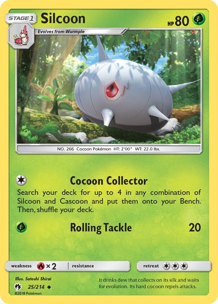 Image for Silcoon (25/214) [SM - Lost Thunder] - Pokemon