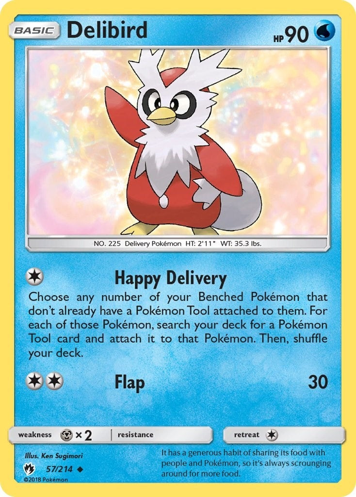Image for Delibird (57/214) [SM - Lost Thunder] - Pokemon