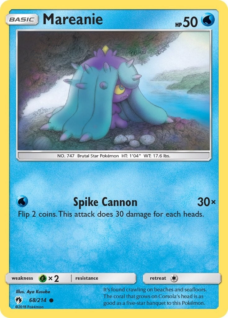 Image for Mareanie (68) (68/214) [SM - Lost Thunder] - Pokemon