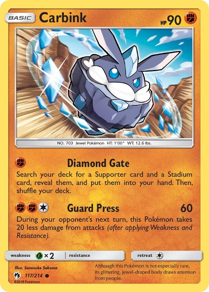 Image for Carbink (117) (117/214) [SM - Lost Thunder] - Pokemon