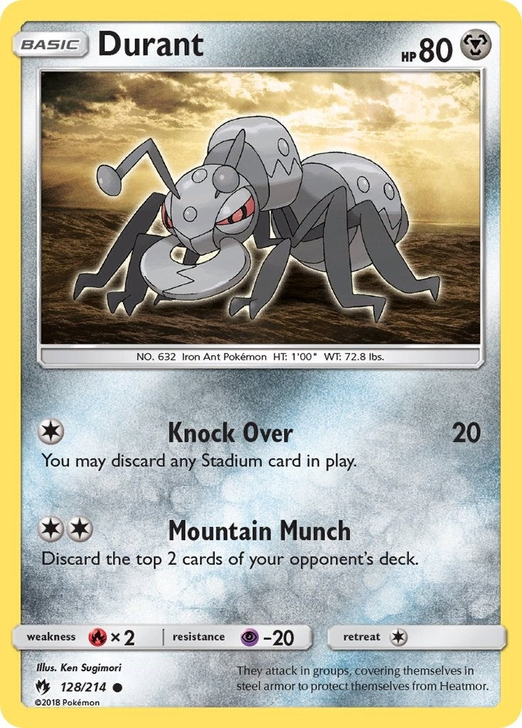 Image for Durant (128/214) [SM - Lost Thunder] - Pokemon