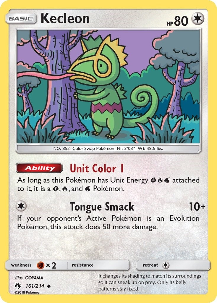 Image for Kecleon (161) (161/214) [SM - Lost Thunder] - Pokemon