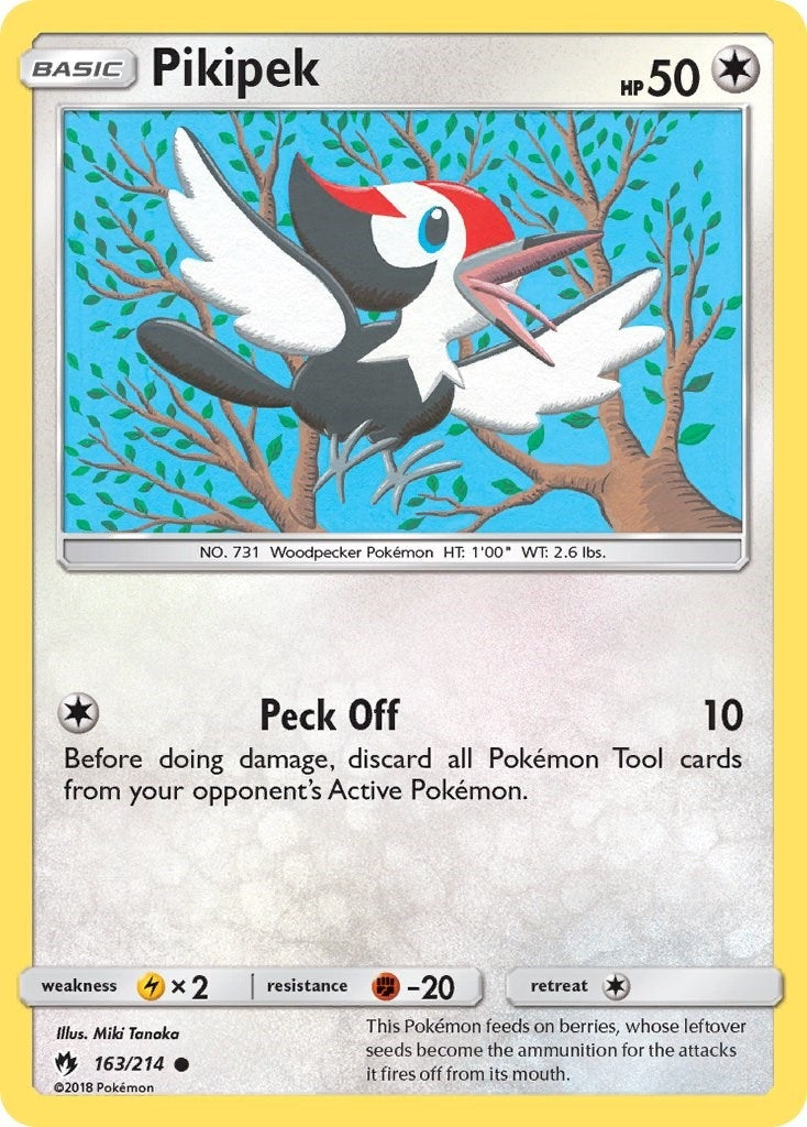 Image for Pikipek (163) (163/214) [SM - Lost Thunder] - Pokemon