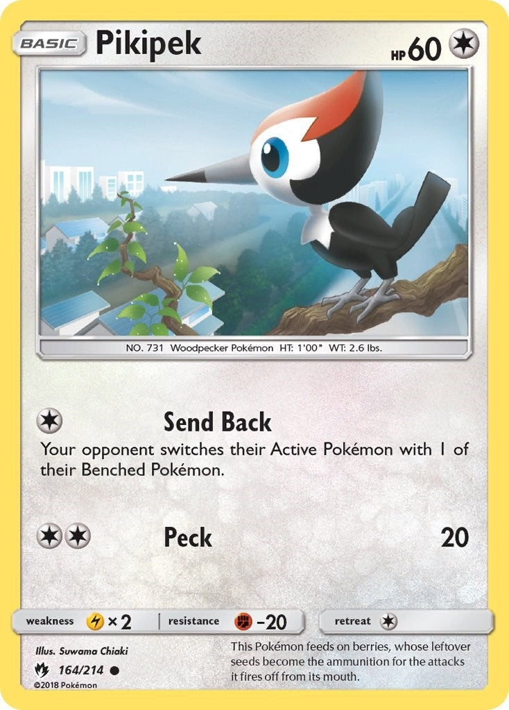 Image for Pikipek (164) (164/214) [SM - Lost Thunder] - Pokemon