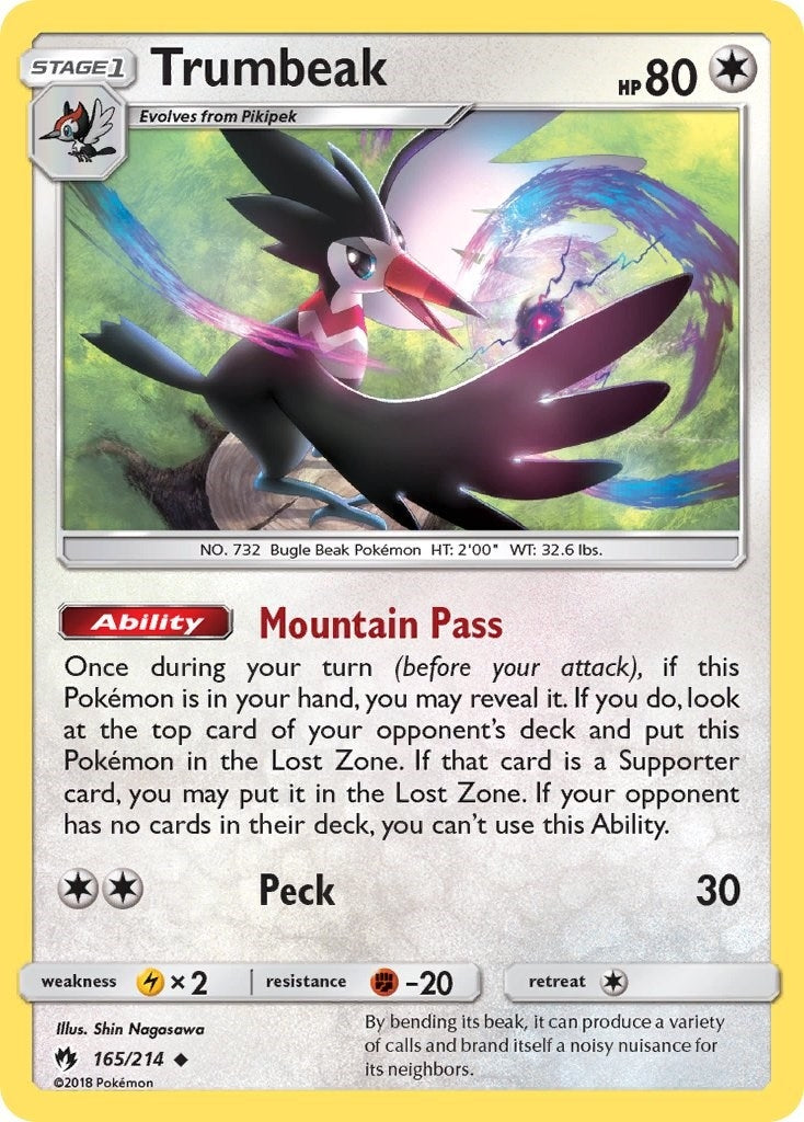 Image for Trumbeak (165/214) [SM - Lost Thunder] - Pokemon