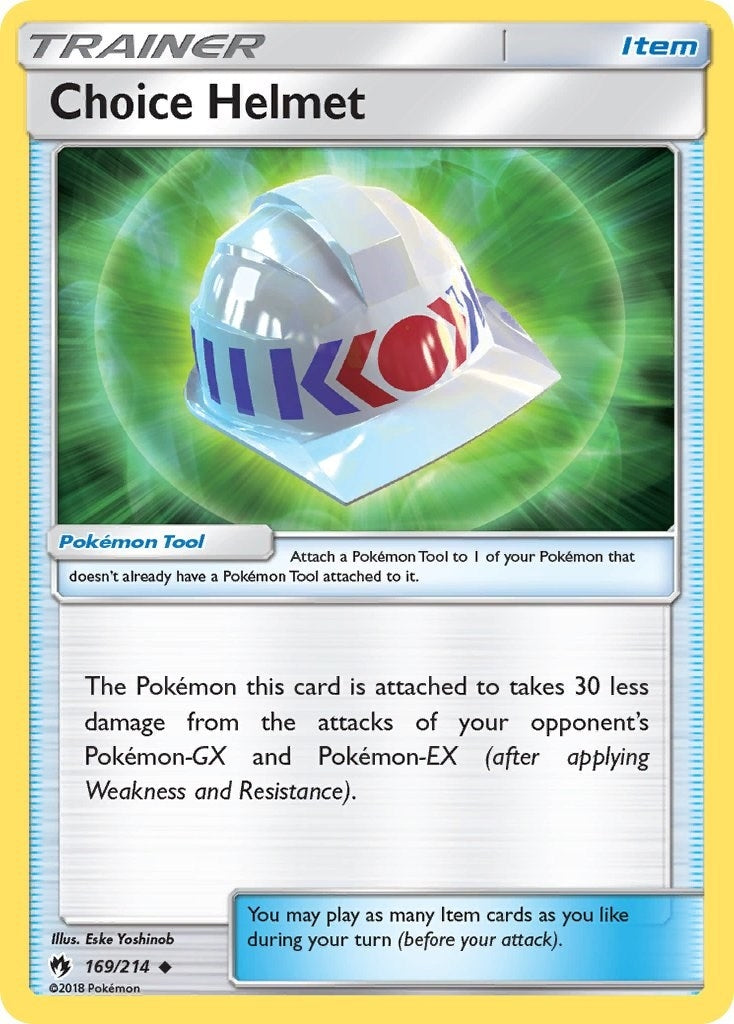 Image for Choice Helmet (169/214) [SM - Lost Thunder] - Pokemon