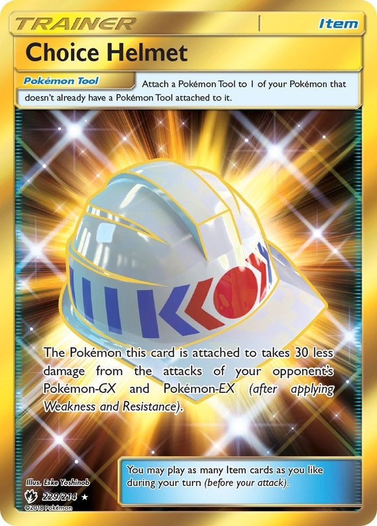 Image for Choice Helmet (Secret) (229/214) [SM - Lost Thunder] - Pokemon