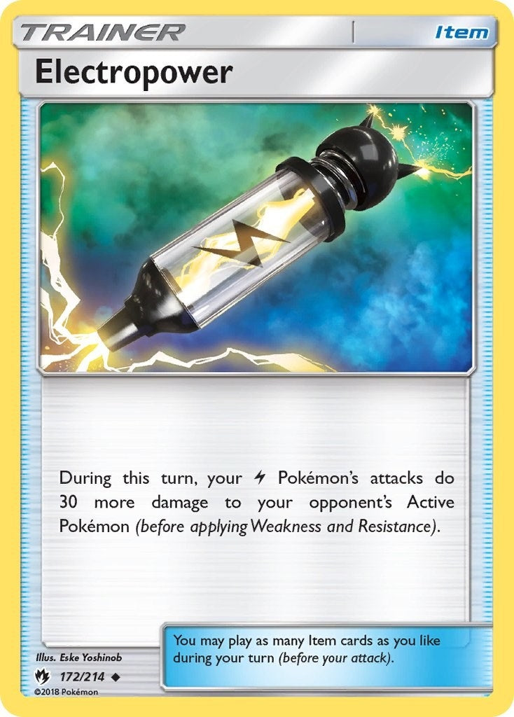 Image for Electropower (172/214) [SM - Lost Thunder] - Pokemon