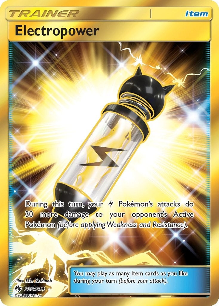 Image for Electropower (Secret) (232/214) [SM - Lost Thunder] - Pokemon