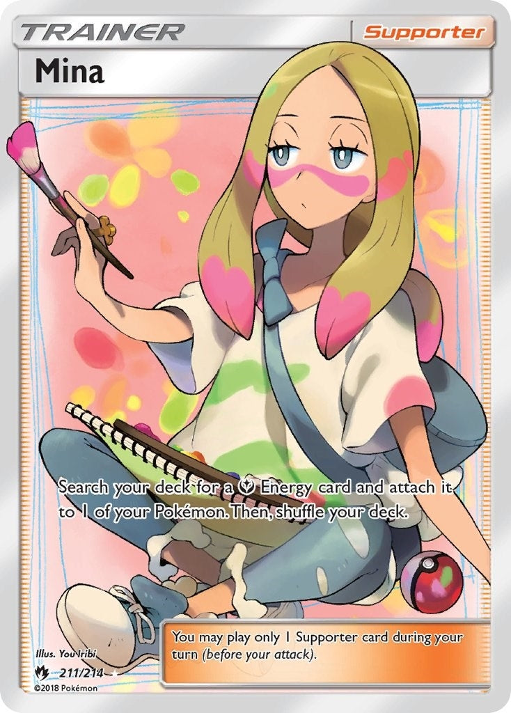Image for Mina (Full Art) (211/214) [SM - Lost Thunder] - Pokemon