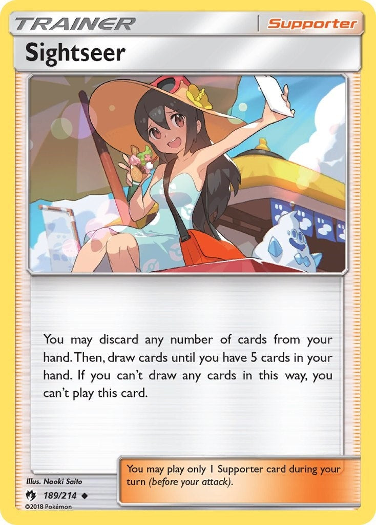 Image for Sightseer (189/214) [SM - Lost Thunder] - Pokemon