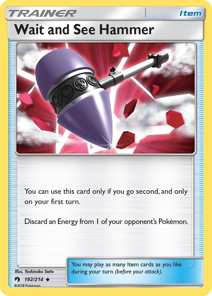 Image for Wait and See Hammer (192/214) [SM - Lost Thunder] - Pokemon