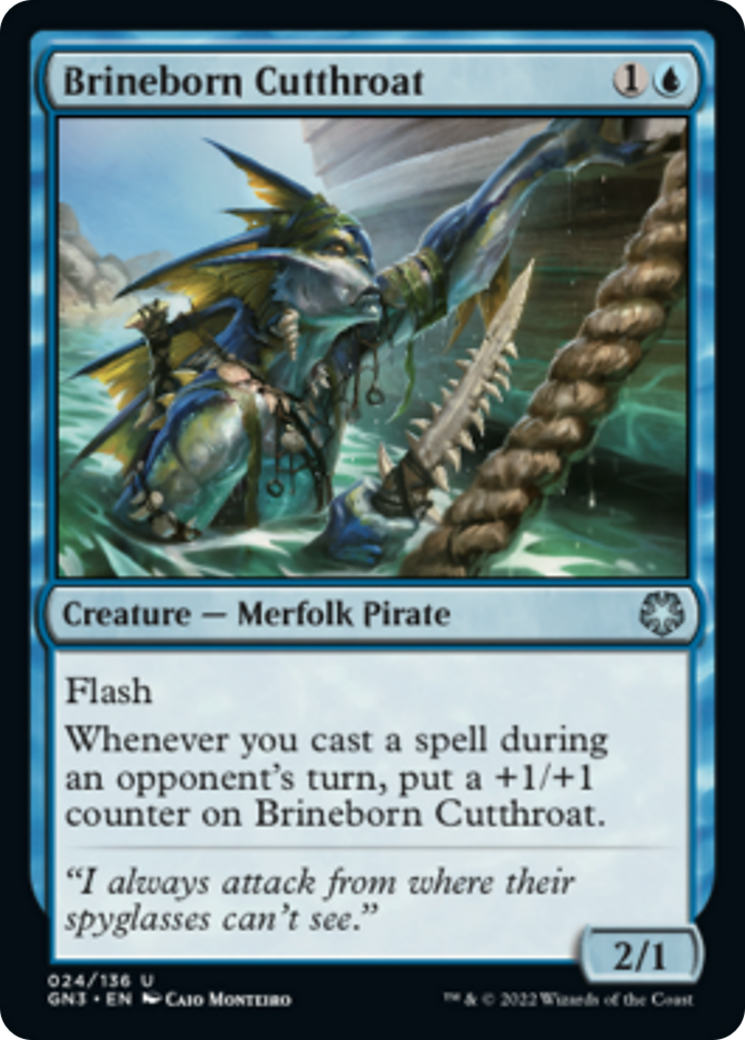 Brineborn Cutthroat (24) [Magic Game Night: Free-For-All]