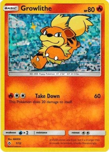 Image for Growlithe (001/012) [McDonald's Promos 2018] - Pokemon