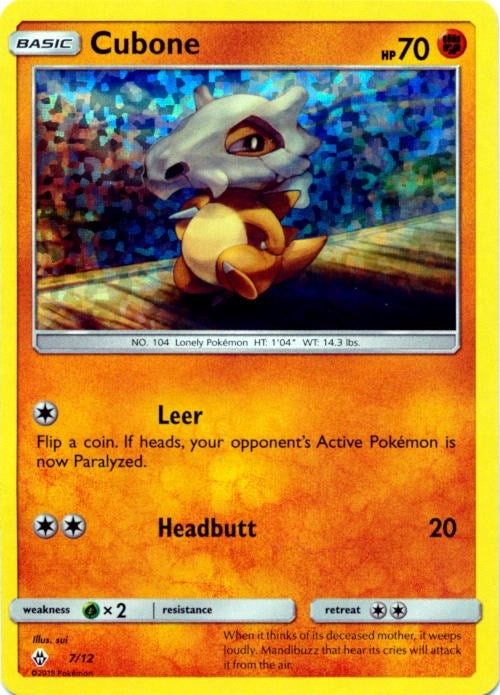 Image for Cubone (007/012) [McDonald's Promos 2018] - Pokemon