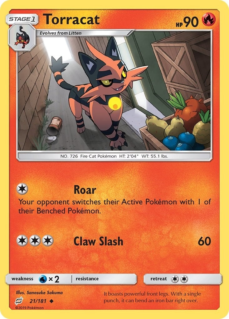Image for Torracat (21/181) [SM - Team Up] - Pokemon