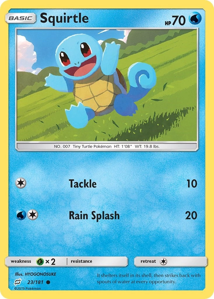 Image for Squirtle (23) (23/181) [SM - Team Up] - Pokemon