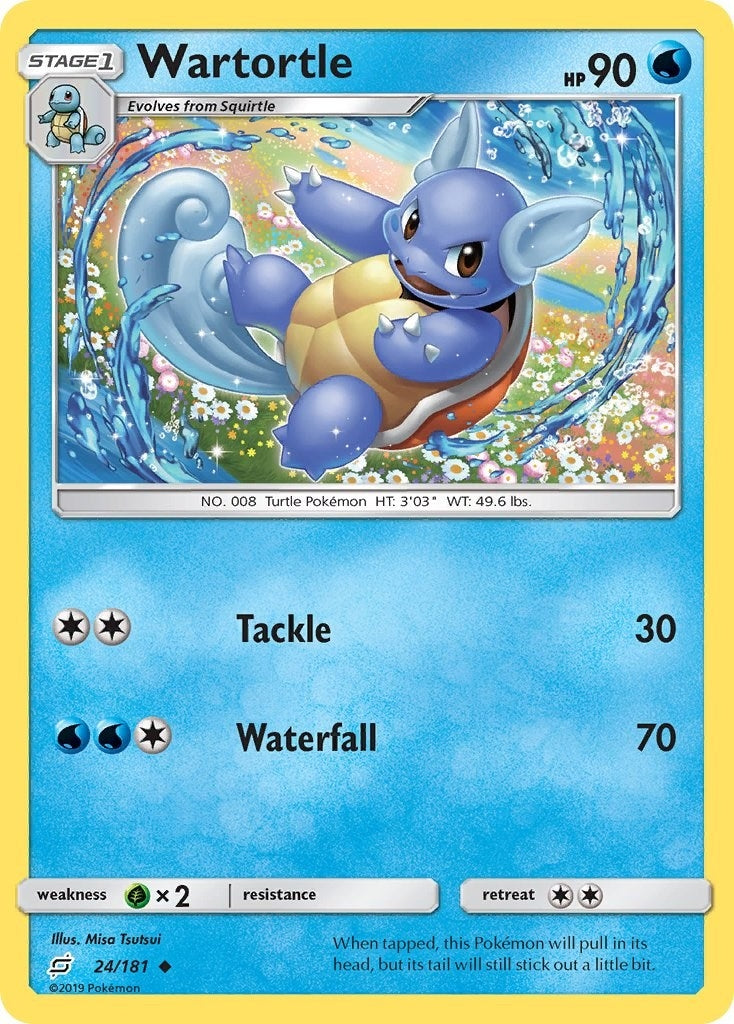Image for Wartortle (24/181) [SM - Team Up] - Pokemon