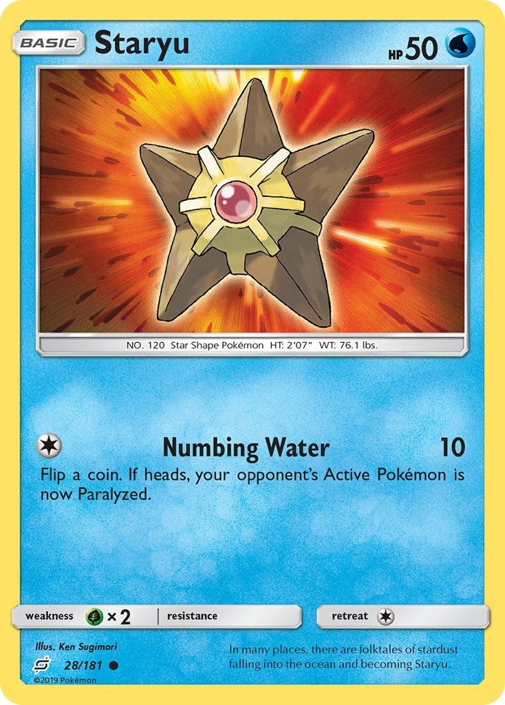 Image for Staryu (28/181) [SM - Team Up] - Pokemon