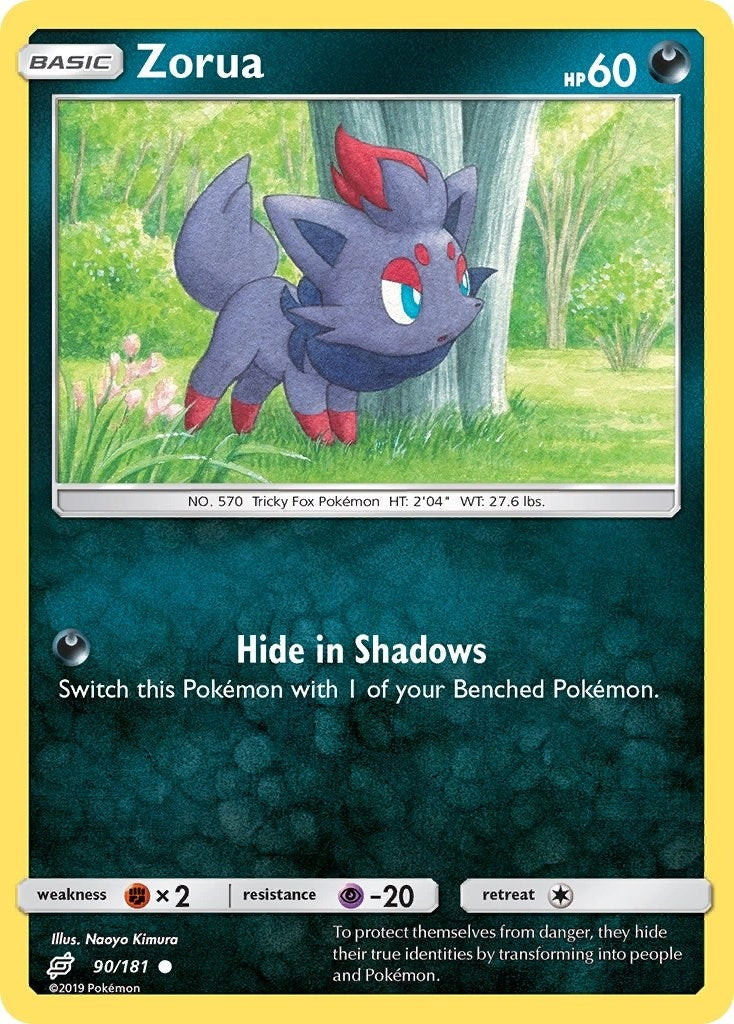 Image for Zorua (90/181) [SM - Team Up] - Pokemon