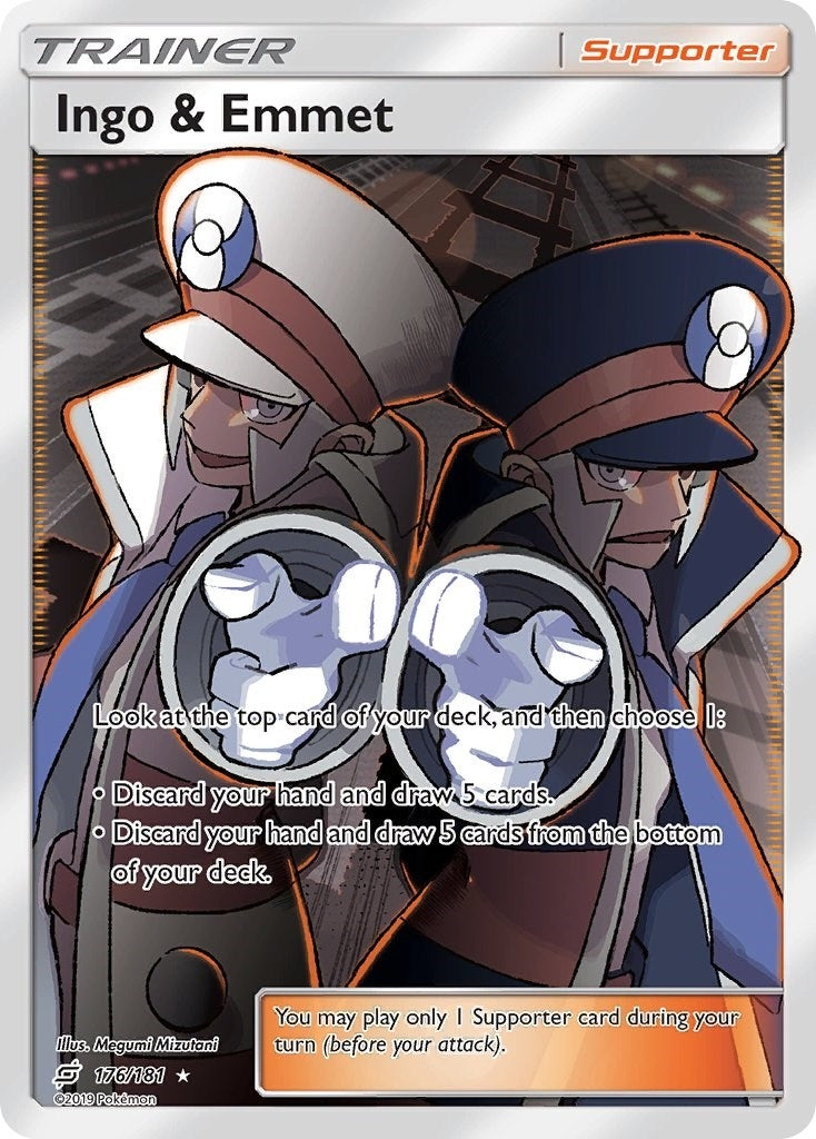 Image for Ingo & Emmet (Full Art) (176/181) [SM - Team Up] - Pokemon