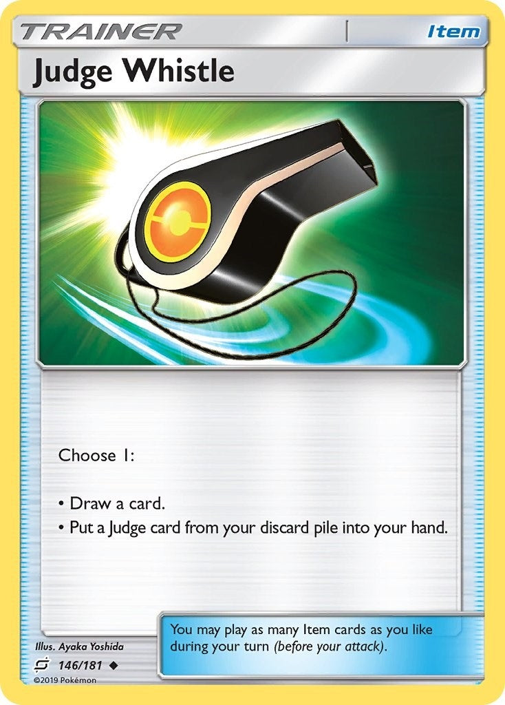 Image for Judge Whistle (146/181) [SM - Team Up] - Pokemon