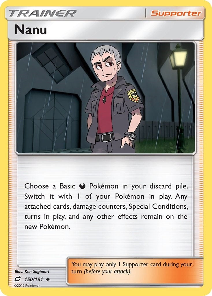 Image for Nanu (150/181) [SM - Team Up] - Pokemon